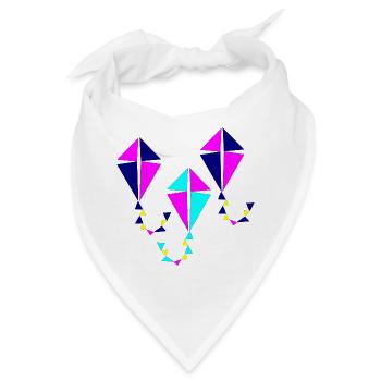 Drachen HERBST - Bandana - Weiß - Vorne