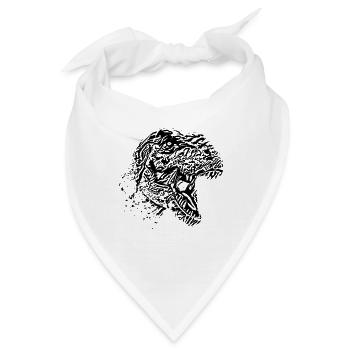 T-Rex - Bandana - Weiß - Vorne