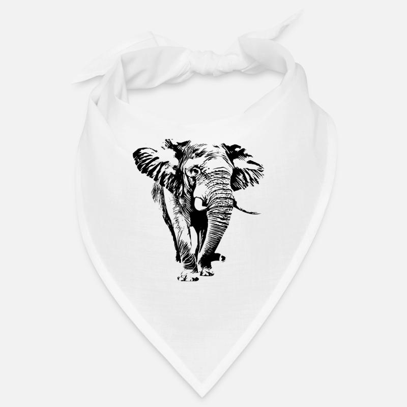 Éléphant Bandana