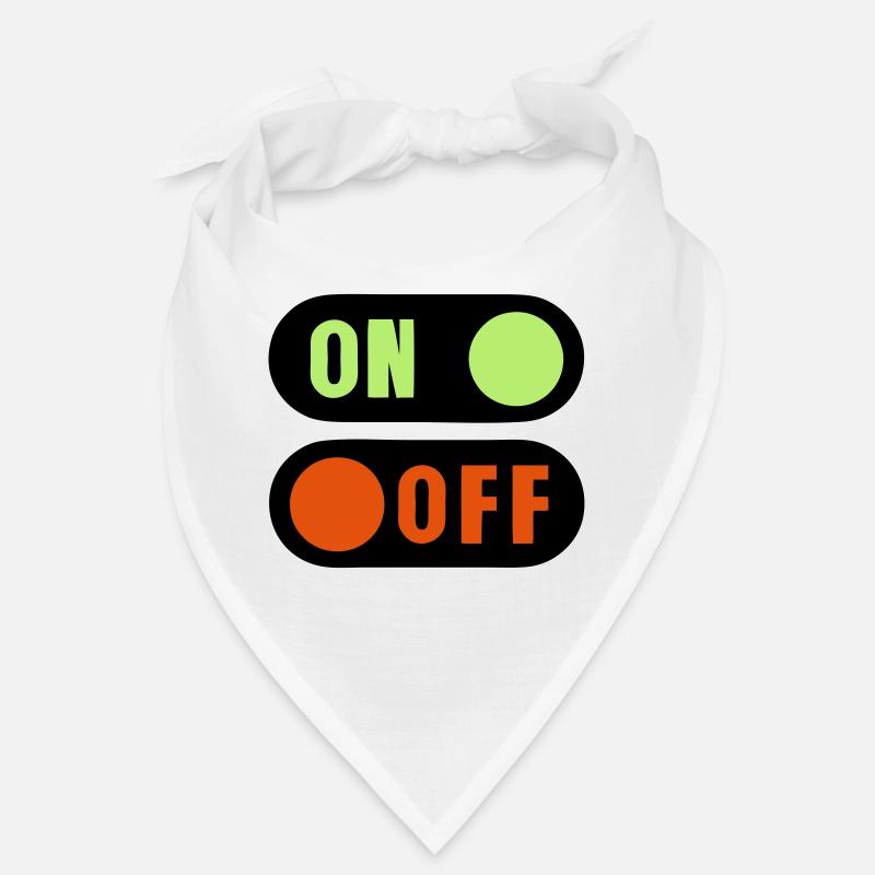 button on off Bandana