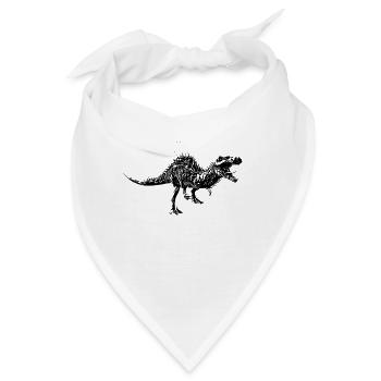 Spinosaurus - Bandana - Weiß - Vorne