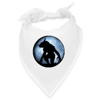 Werwolf - Bandana - Weiß - Vorne