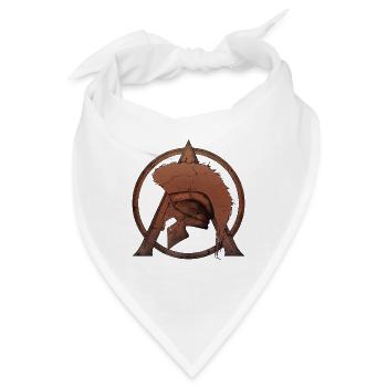 Leonidas Helm und Sparta Lambda - Bandana - Weiß - Vorne