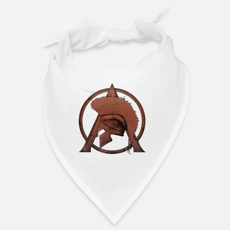 Leonida's helmet and Sparta Lambda Bandana