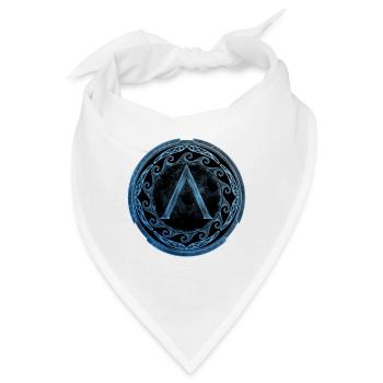 Sparta Symbol - Bandana - Weiß - Vorne