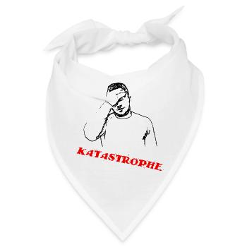 Katastrophe - Bandana - Weiß - Vorne