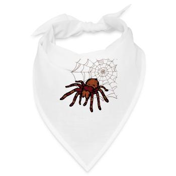 Vogelspinne - Bandana - Weiß - Vorne