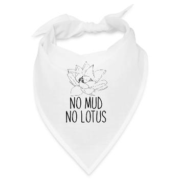 Lotus - Bandana - Weiß - Vorne