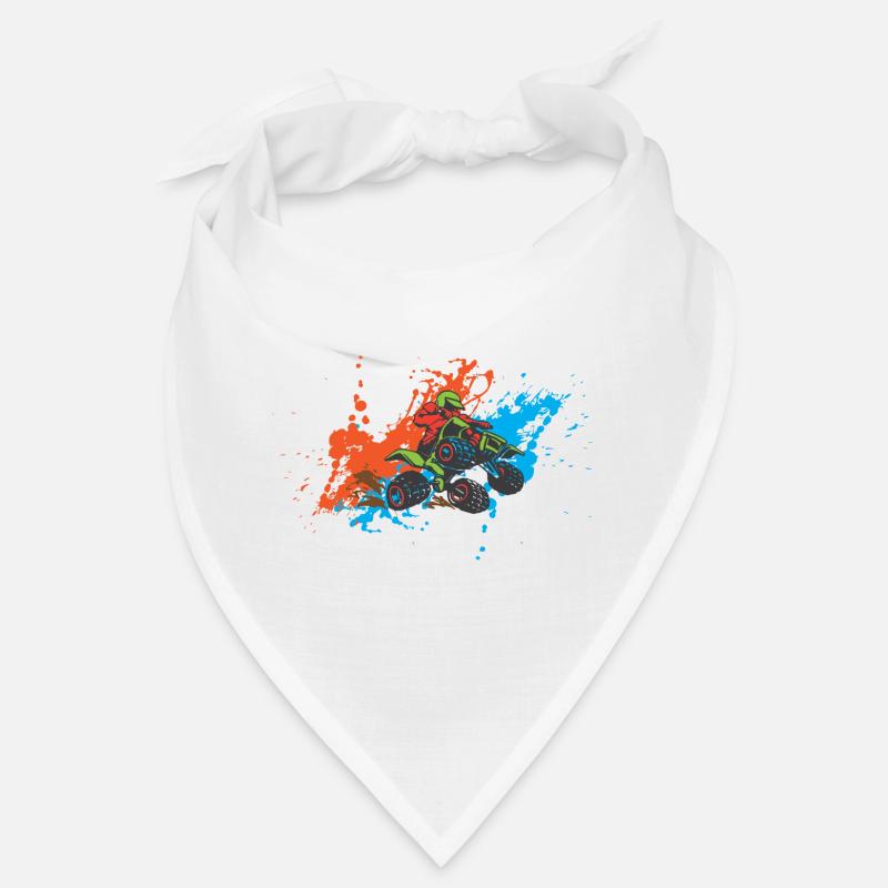 Quad - Bandana - Weiß