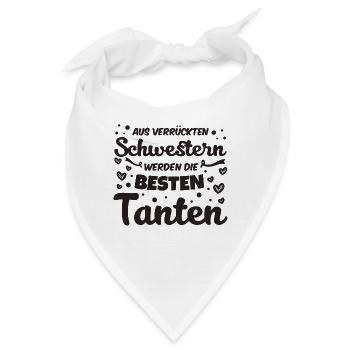 Schwester Tante - Bandana - Weiß - Vorne