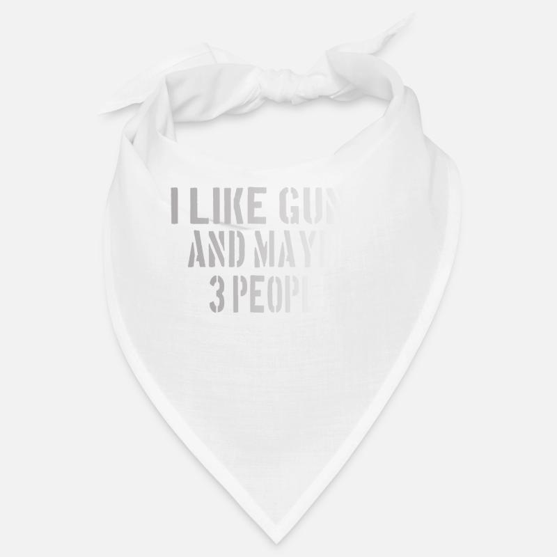 PRO GUN / 2ND AMENDMENT: I like guns Bandana