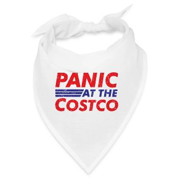 Panik bei der Costco Vintage Distressed - Bandana - Weiß - Vorne