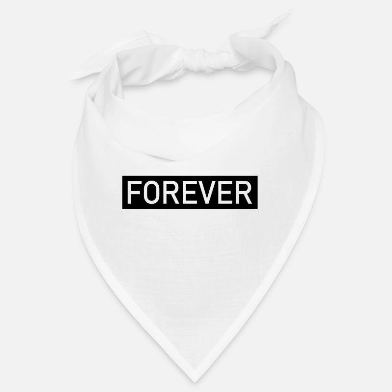 Forever - Bandana - blanc