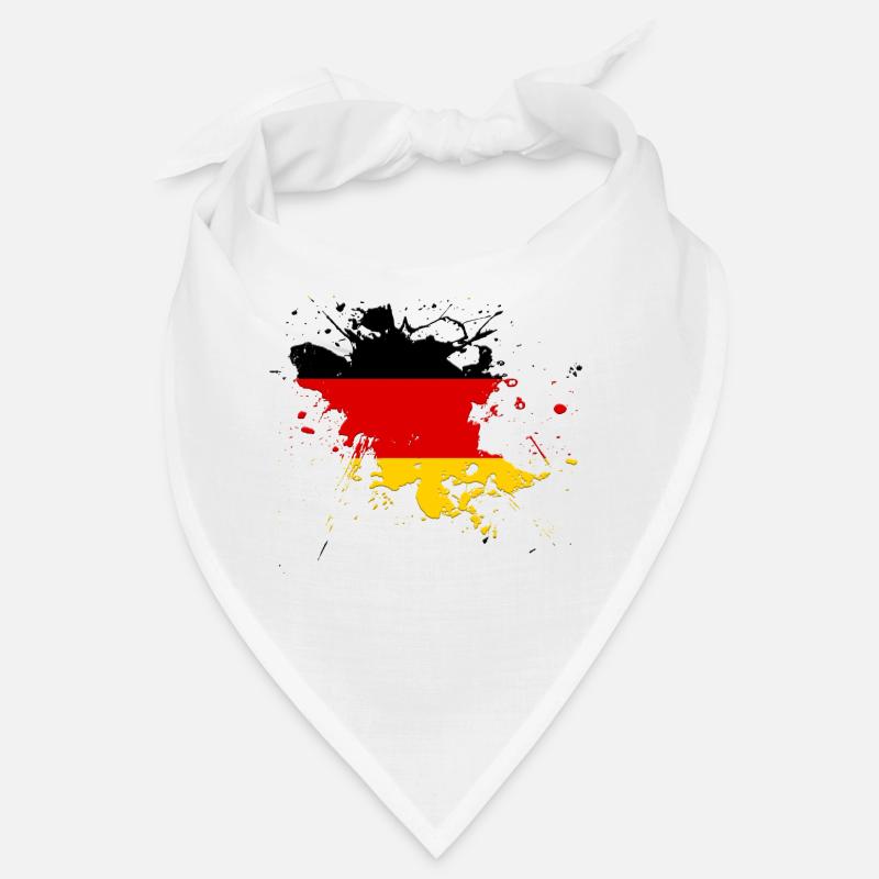 Drapeau de l'Allemagne comme une touche de couleur Bandana