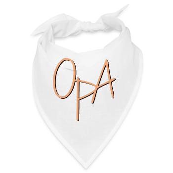 OPA MINIMALISTISCH - Bandana - Weiß - Vorne