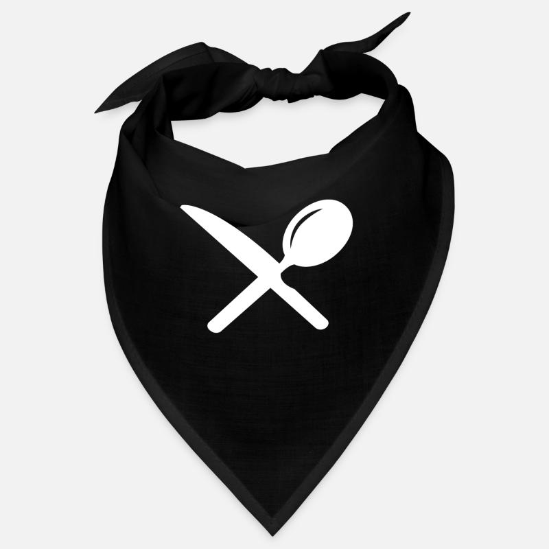 Couteau et cuillère à manger Bandana