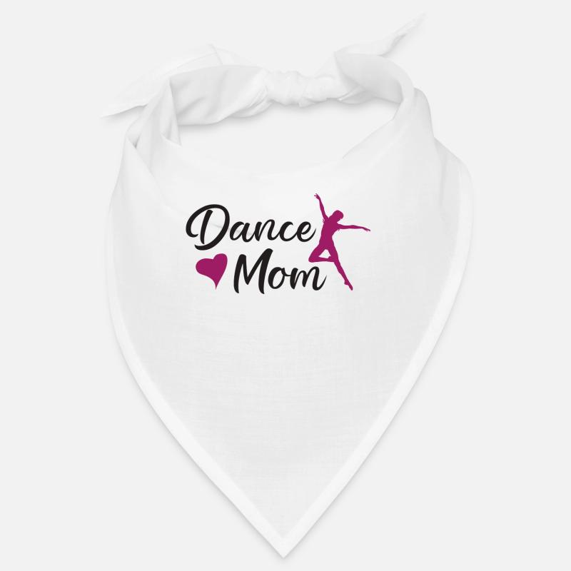 Danse Danse Danse Danse école de danse Dancing cadeau - Bandana - blanc