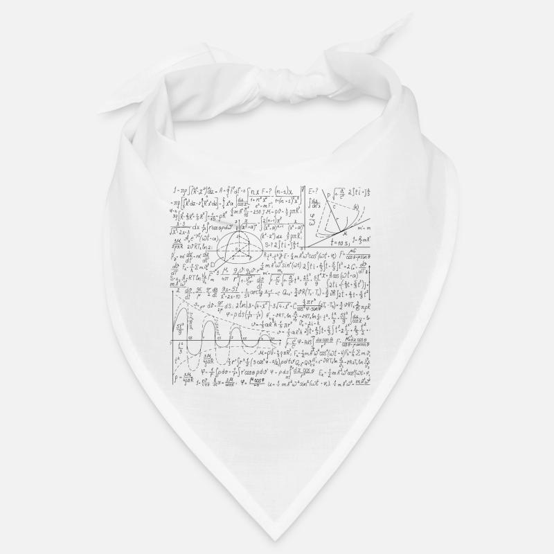 Formule mathématique - Math Equation Pattern Lover Cadeau Bandana