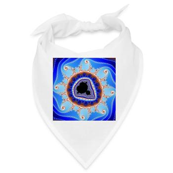 Fraktal #X3 - Bandana - Weiß - Vorne
