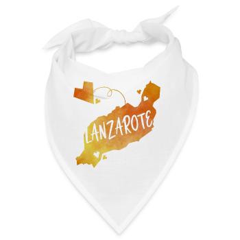 Lanzarote - Bandana - Weiß - Vorne