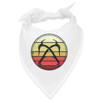 Eisklettern - Bandana - Weiß - Vorne