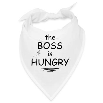 Baby hat Hunger - Bandana - Weiß - Vorne
