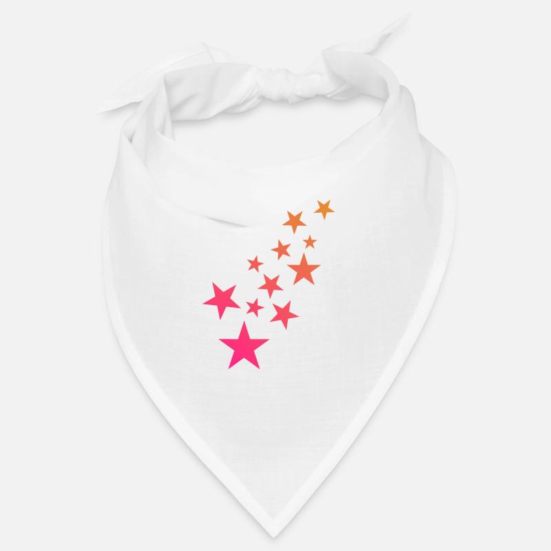 Stern Sternchen Muster Dekoration Bandana