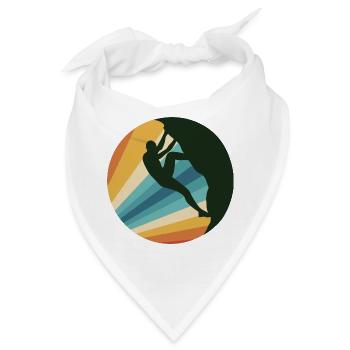 Rock Climbing - Bandana - Weiß - Vorne