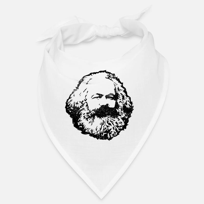 Karl Marx Visage Communisme Marxisme philosophe Bandana