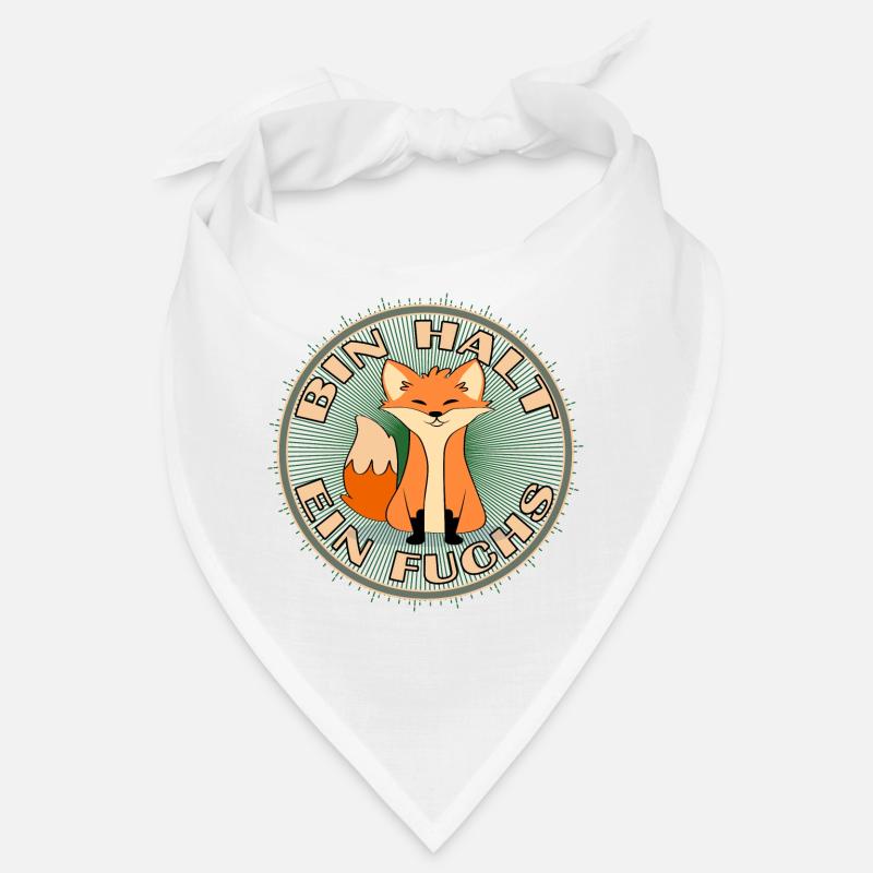 fuchs bin halt ein fuchs clever und buschig Bandana