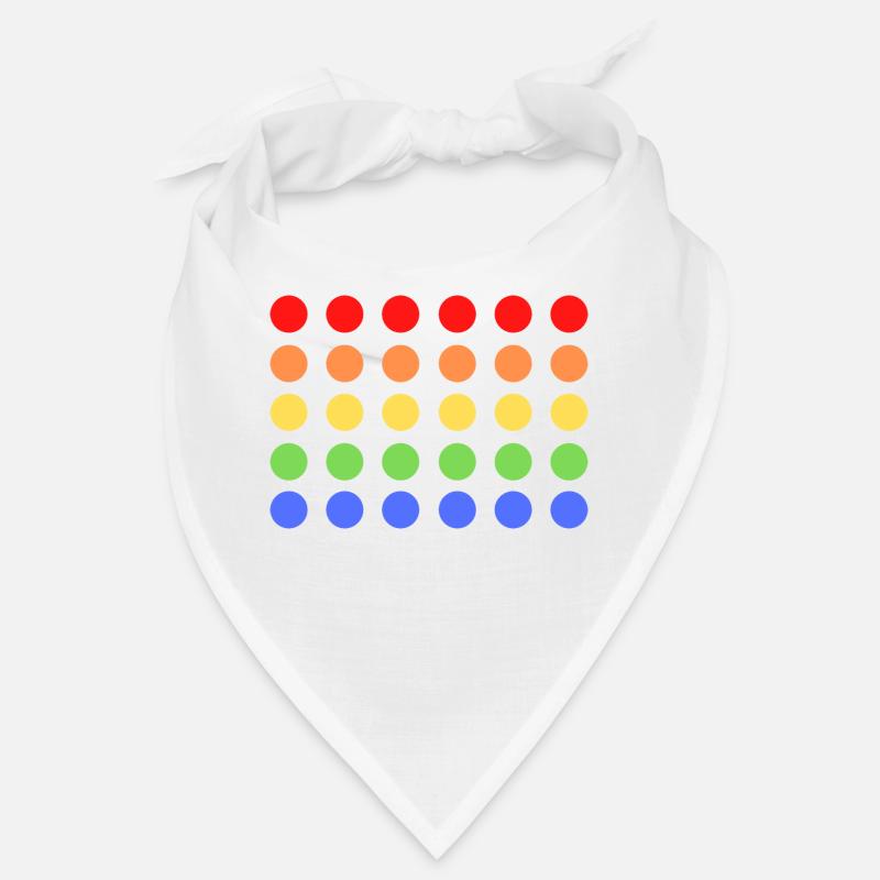 rainbow punkte Bandana