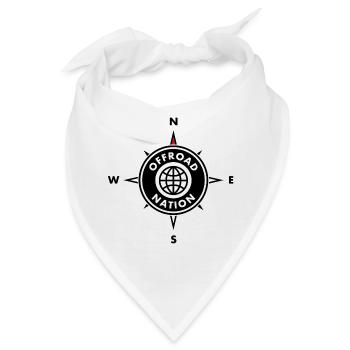 Offroad Compass Nation - Bandana - Weiß - Vorne