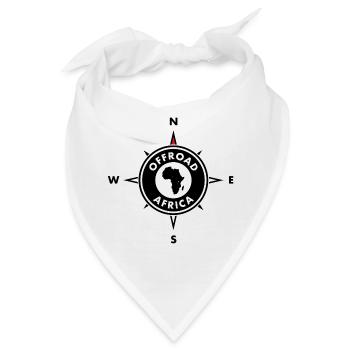 Offroad Compass Afrika - Bandana - Weiß - Vorne
