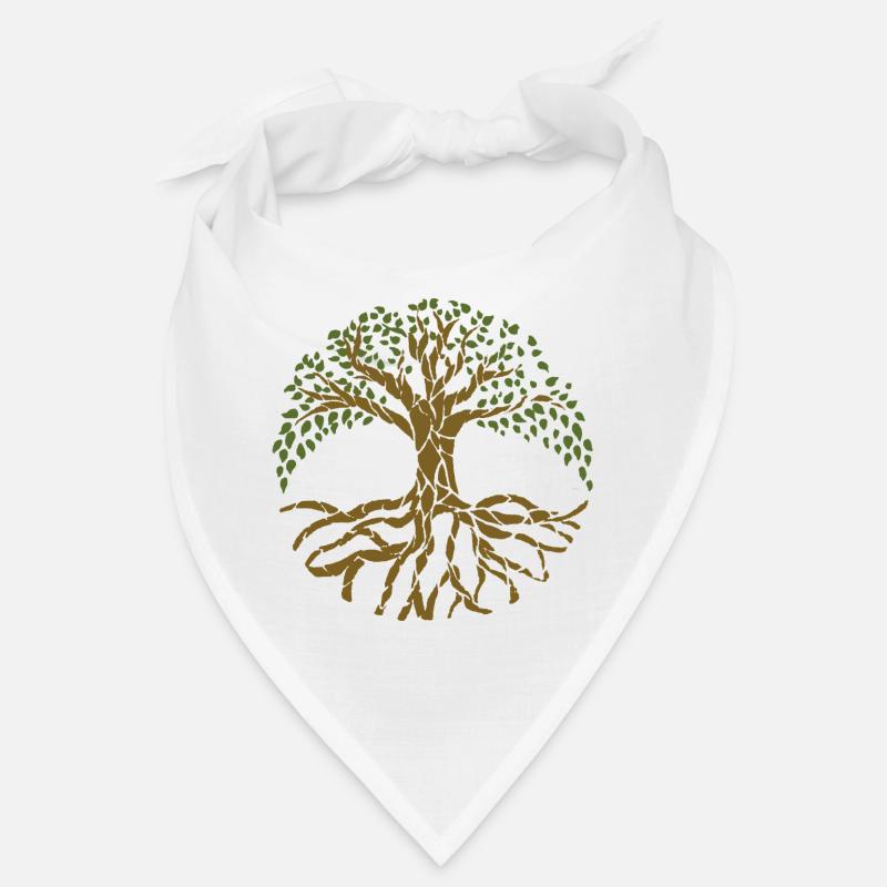 Lebensbaum - Bandana - Weiß