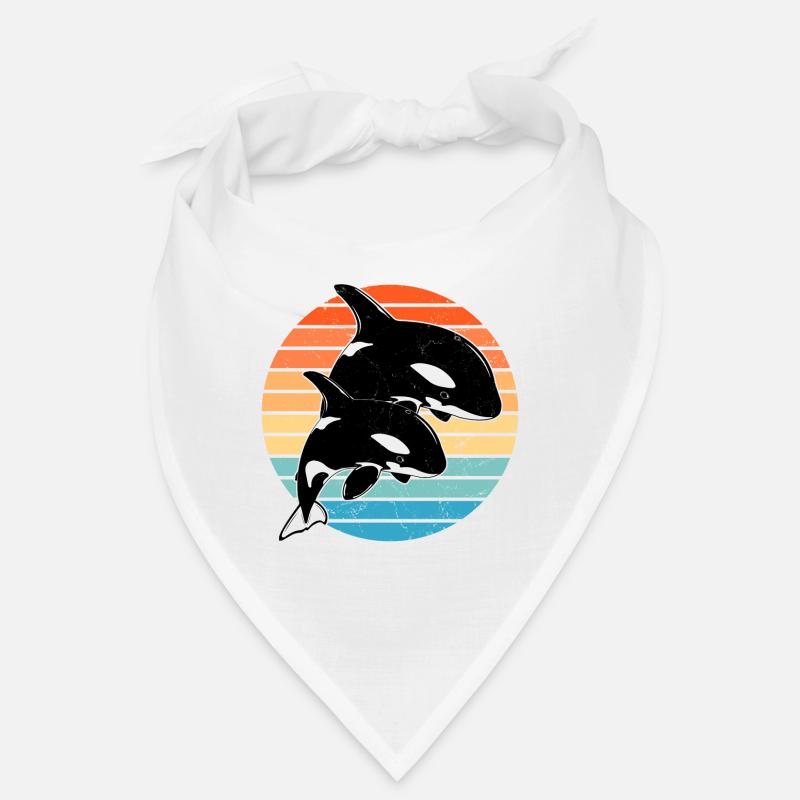 Orcas - Bandana - Weiß