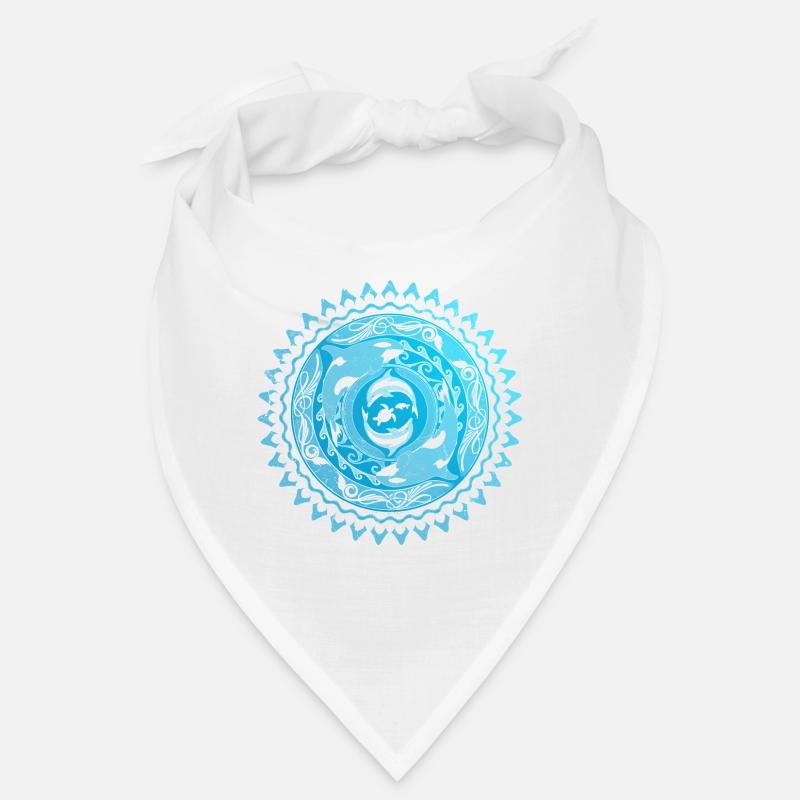 Orca Dolphin Turtle Bandana