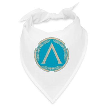 Sparta Krieger - Bandana - Weiß - Vorne