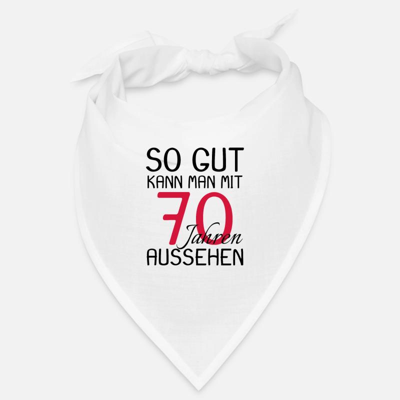70 Geburtstag Bandana