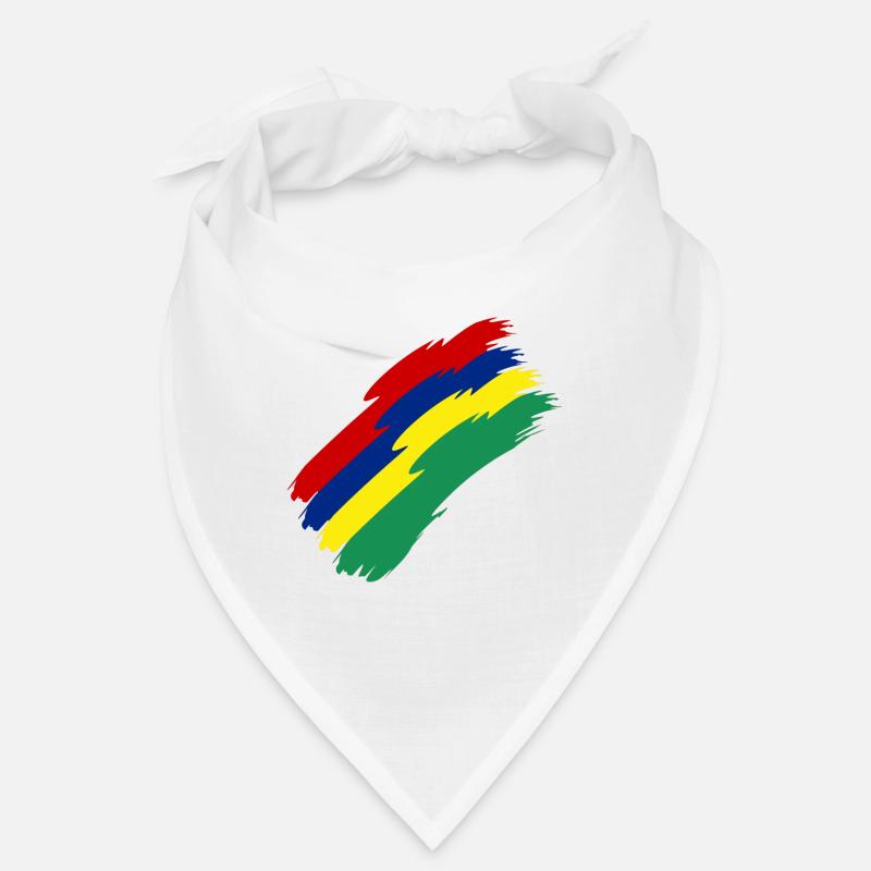 Couleurs du drapeau de l’île Maurice Bandana