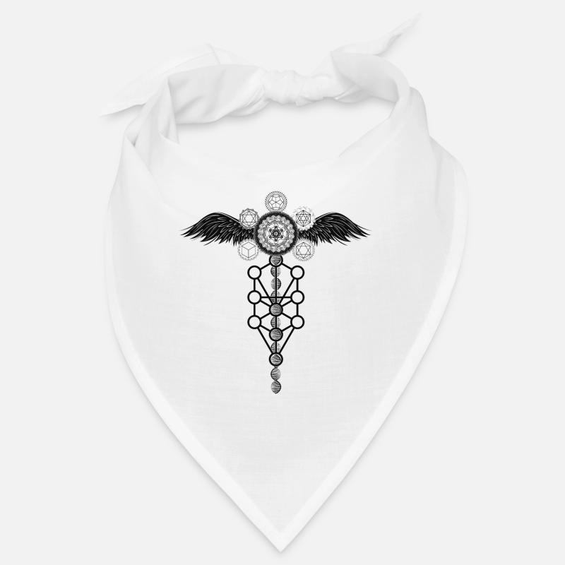 Solides platoniciens d’ADN métatron ailé Bandana