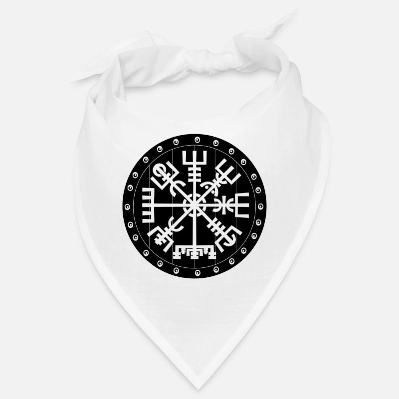 Vegvisir Wikinger-Compas im Vikng-Schild Bandana