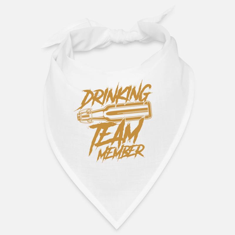 Drinking Team Member Beer Bottle Bandana