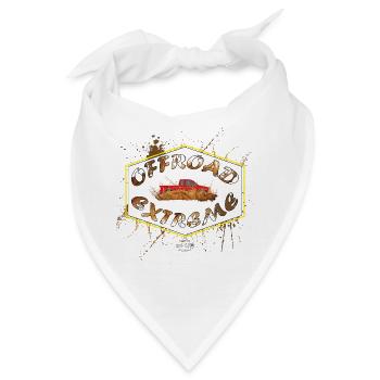 OFFROAD EXTREME Pick Up - Bandana - Weiß - Vorne