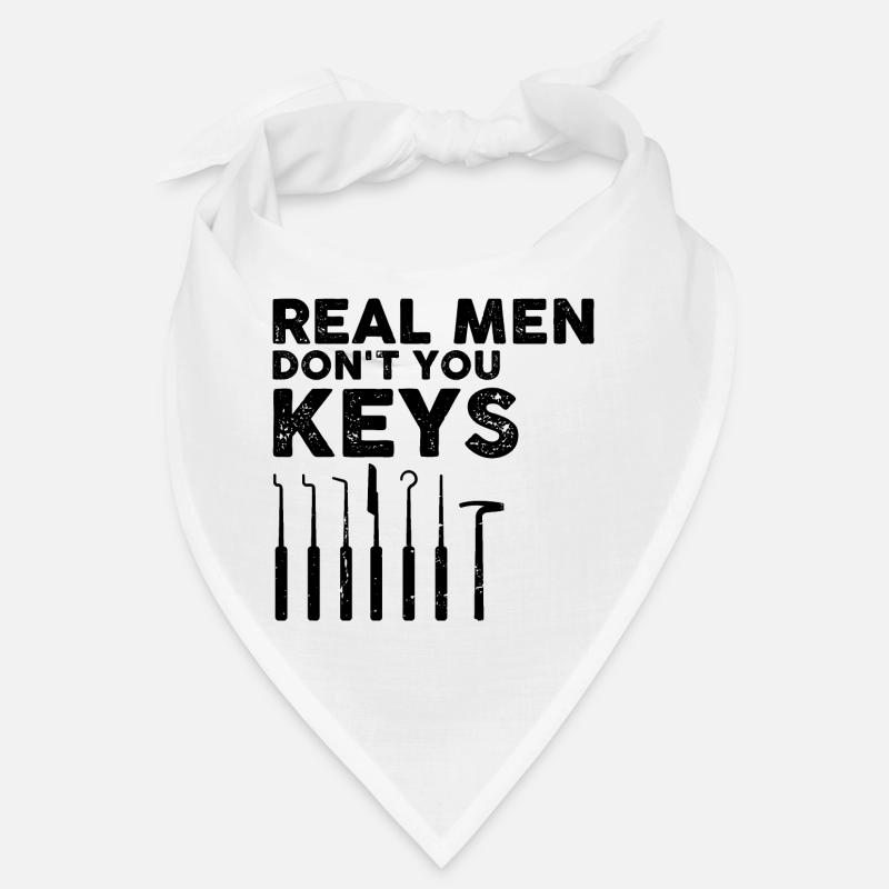 Hommes Schlosdienst Technicien de verrouillage Conception Bandana