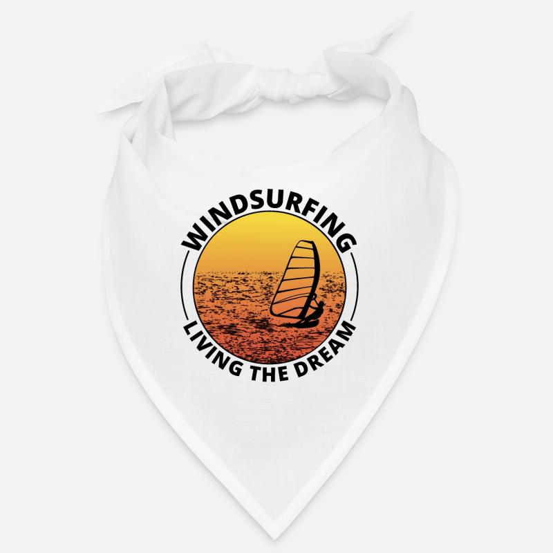 Windsurfing Windsurf Windsurfer Vintage Retro Bandana