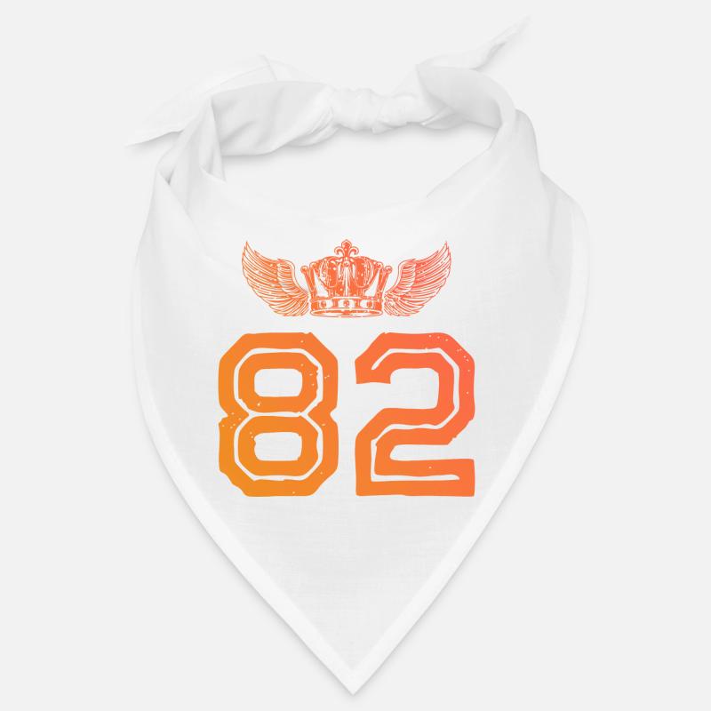 82 Zahl Krone Bandana