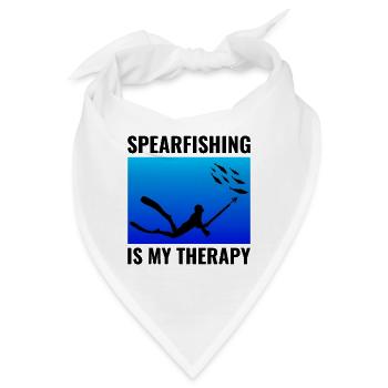 Speerfischen Speerfischen Speerfischer Fischen - Bandana - Weiß - Vorne