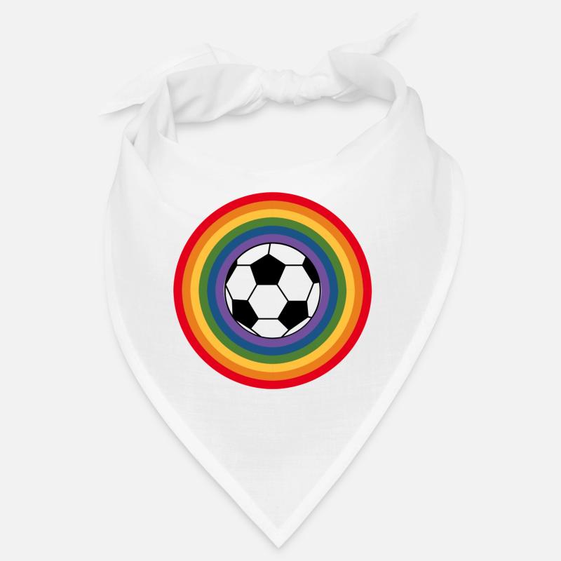 fußball Regembogen Bandana