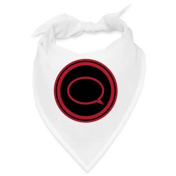 Sprechblase - Bandana - Weiß - Vorne