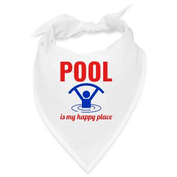 Wassergymnastik Aqua Fitness Aqua Exercise Pool - Bandana - Weiß - Vorne